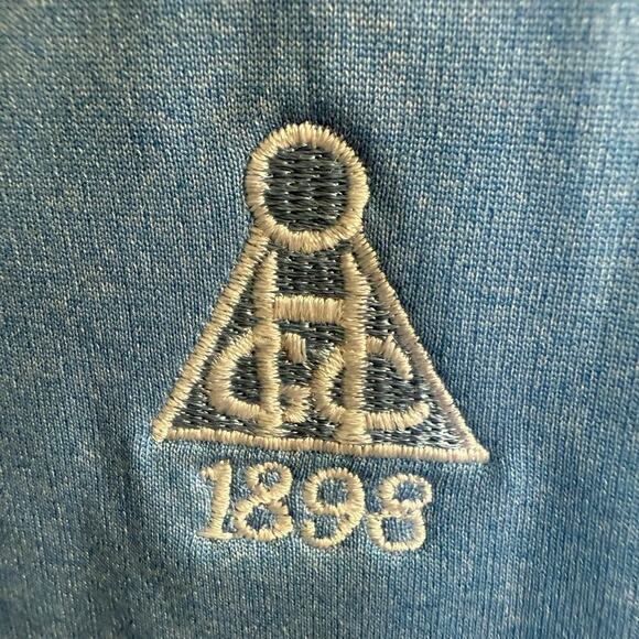 KJUS 1/4 Zip Men's Performance Pullover L/S Blue M Golf Athleisure Athletic - Picture 3 of 11